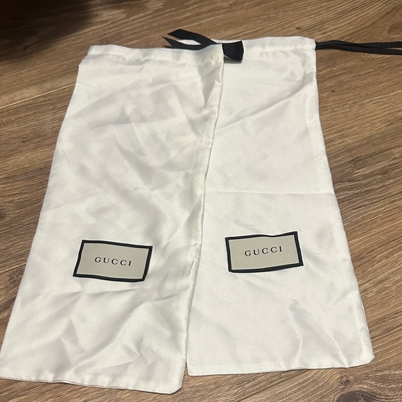 Gucci White Dust Bags 2 piece - Picture 1 of 1